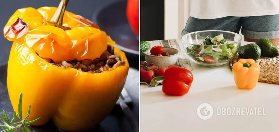 Блюда из болгарского перца