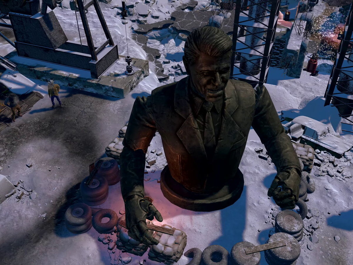 президент Рейган спустя сотни лет все еще ищет коммунистов.