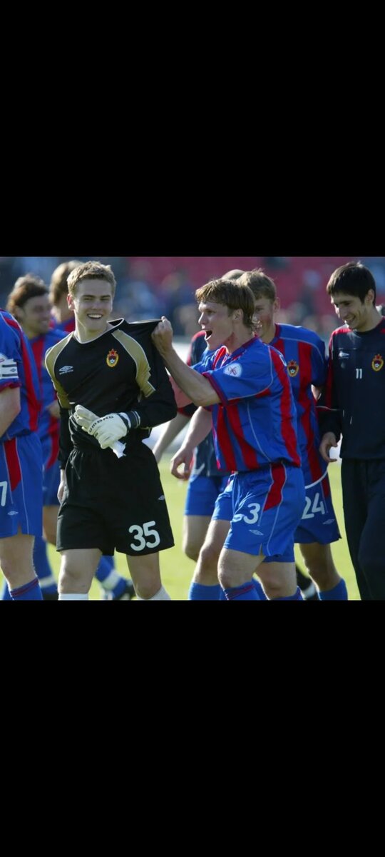 Первый матч в карьере Игоря