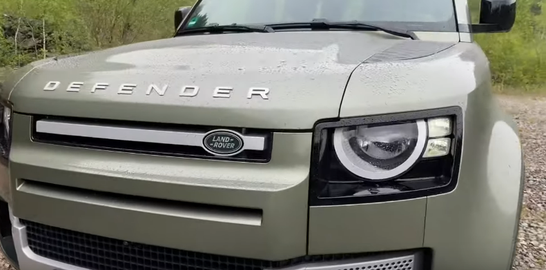 Левая фара.