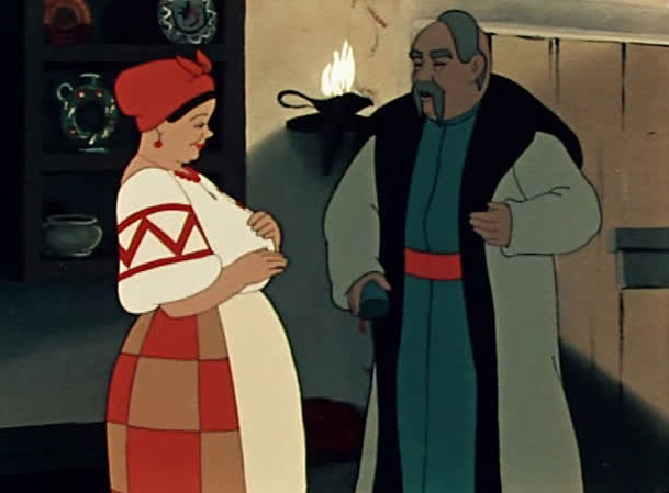 Кадр из мультфильма "Ночь перед рождеством" 1951