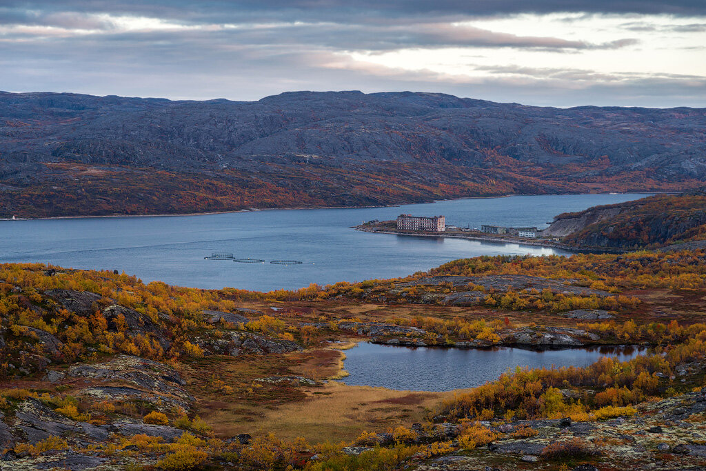 Порт Лиинахамари. Здесь и далее фото автора