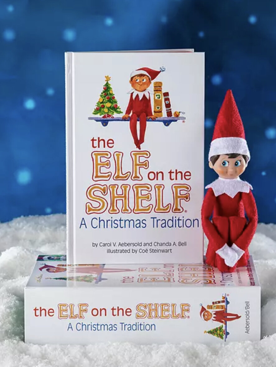 «Эльф на полке». Стоимость данного набора порядка £20 (2000 рублей). Фотография из открытого источника. 