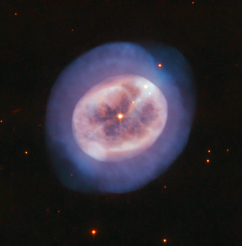 NGC 2022, фото "Хаббла", NASA