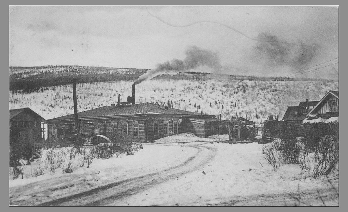 Электрическая станция №1,  на Тихоно-Задонском прииске, начало 1900-х гг. (фото из архива В. Мунгалова)