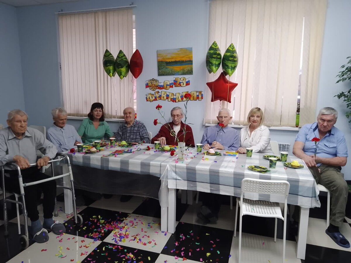 Празднование Дня защитника Отечества в пансионате "Красногорский"