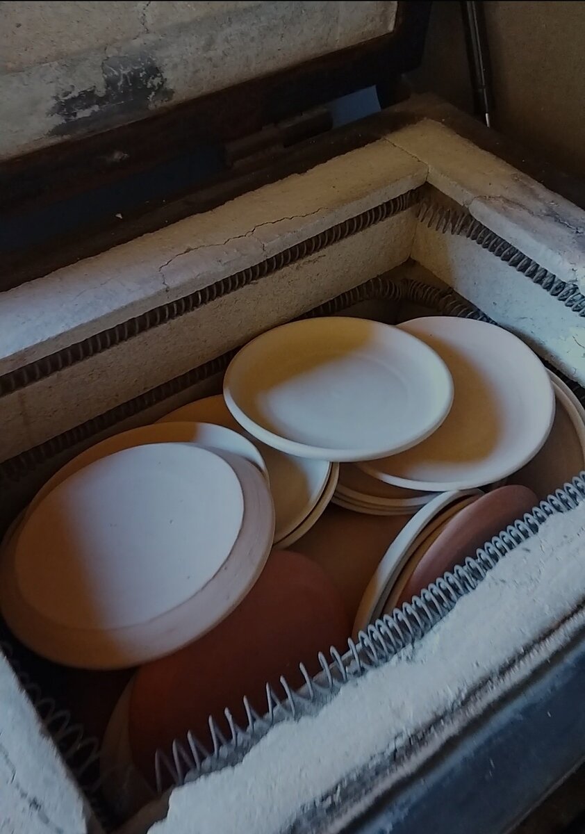 Вот так выглядит сухая керамик отправленная на утильный обжиг