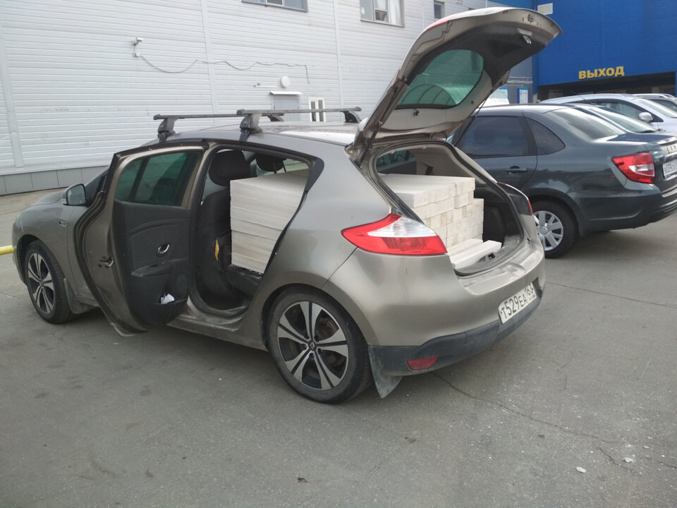 60 блоков в машине