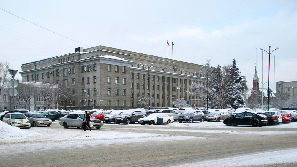 Здание администрации Иркутской области