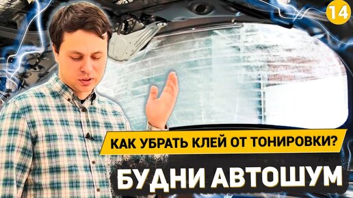 КАК УБРАТЬ КЛЕЙ ТОНИРОВКИ | ХИМЧИСТКА КОВРА АВТОМОБИЛЯ | ШТАТНАЯ ШУМКА FIELDER | Будни АвтоШум #14