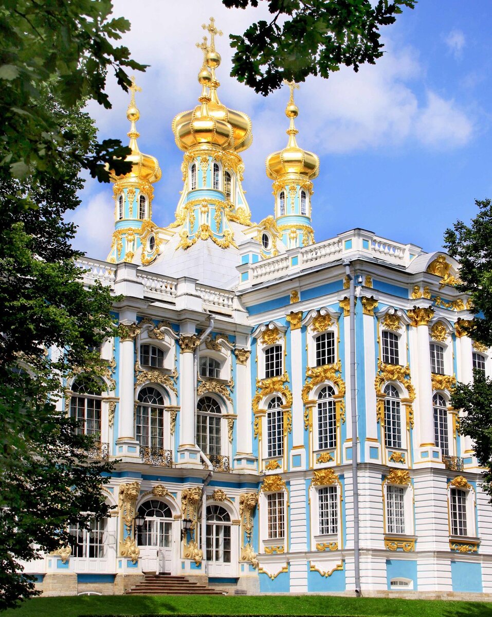 Екатерининский дворец в Царском Селе