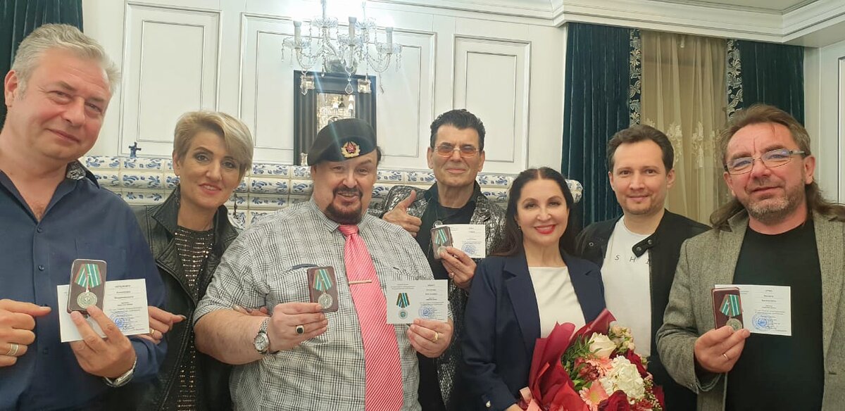 Награждение артистов