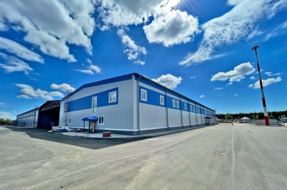    На стройке логистического центра для ПАО «Газпром» ведутся пусконаладочные работы.