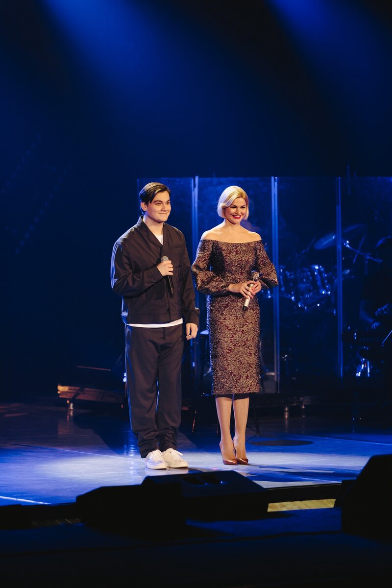 Ирина Круг с сыном Александром 