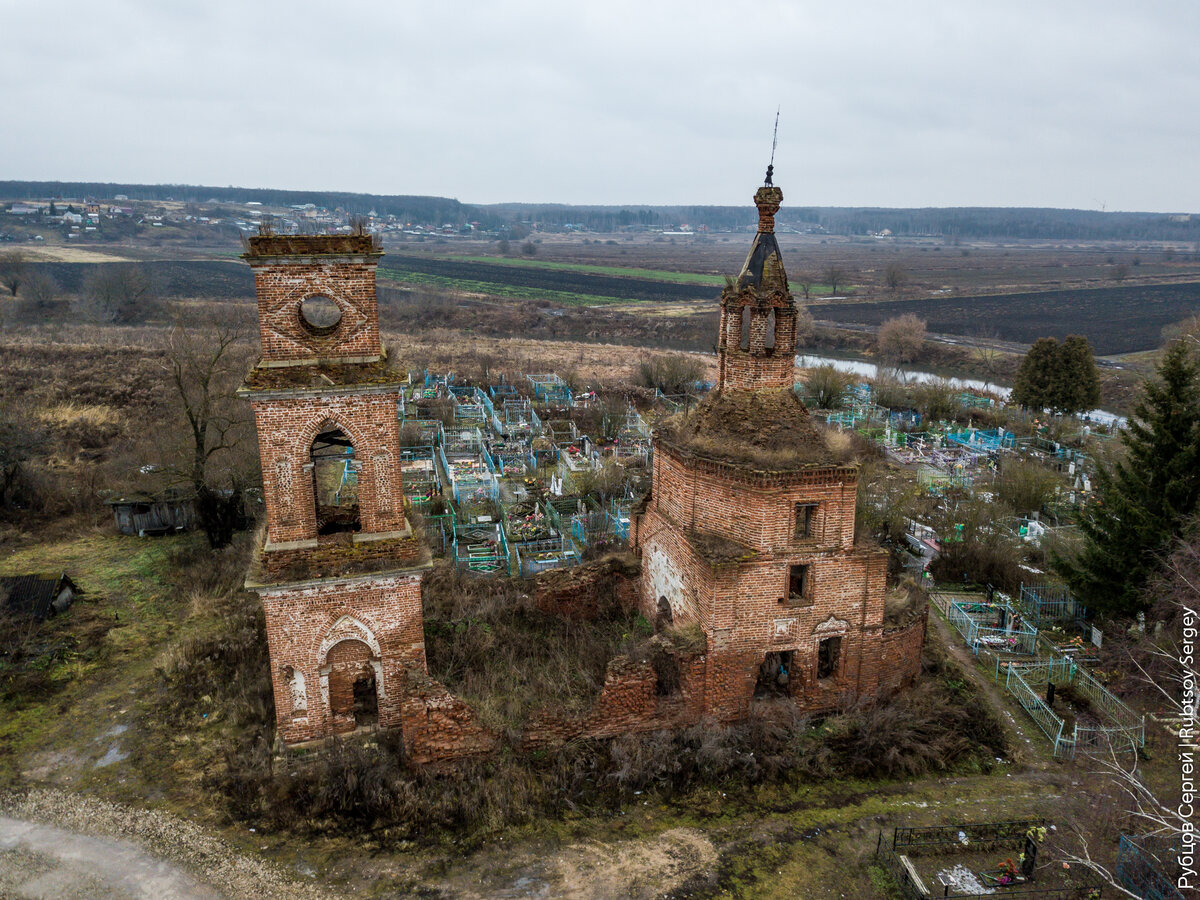 Разрушенные храмы Тульской области