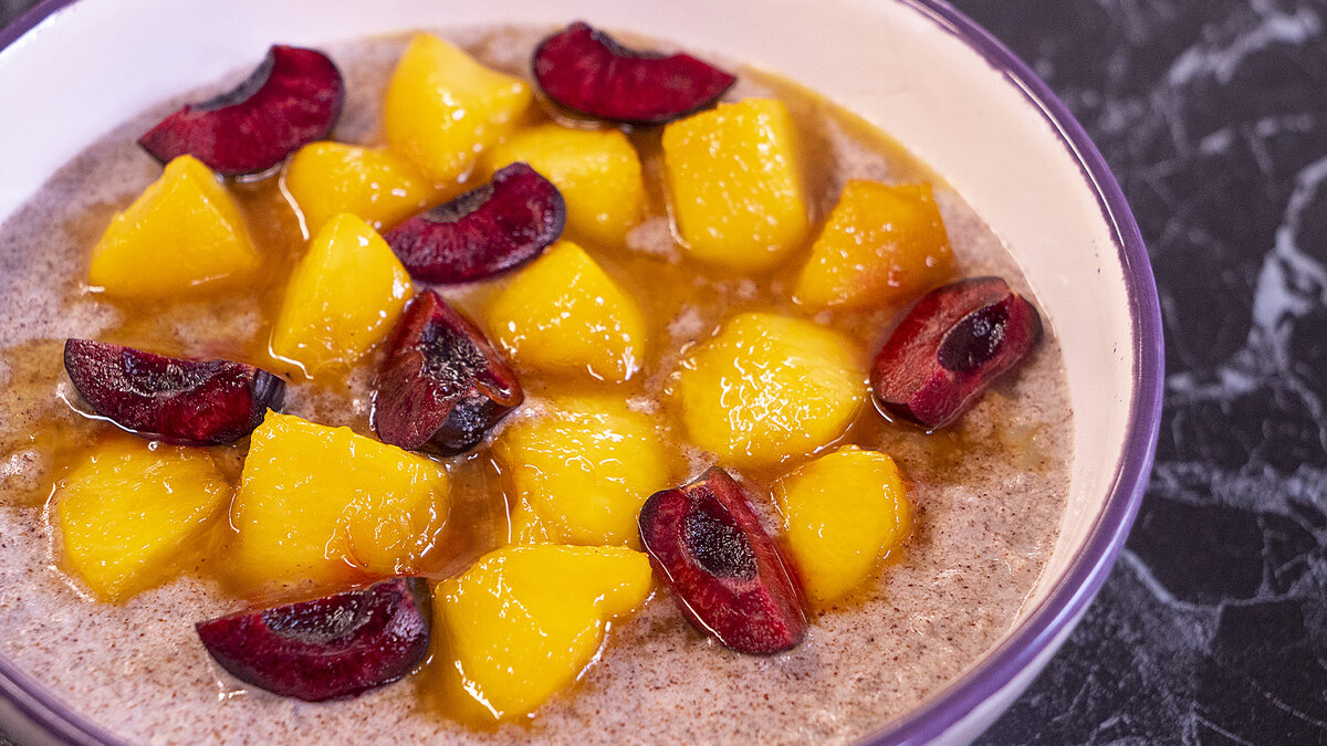 Каша на маковом молоке