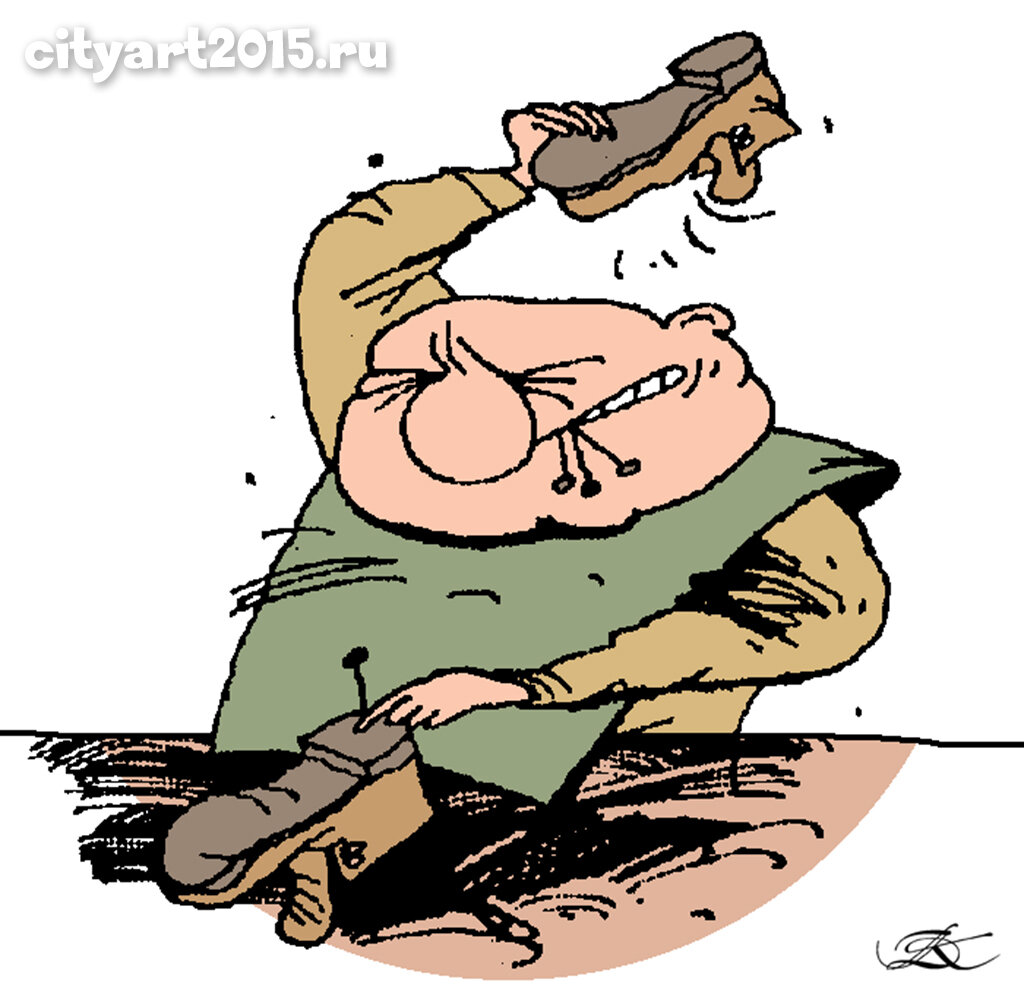 - А мы и без ихнего молотка могём...