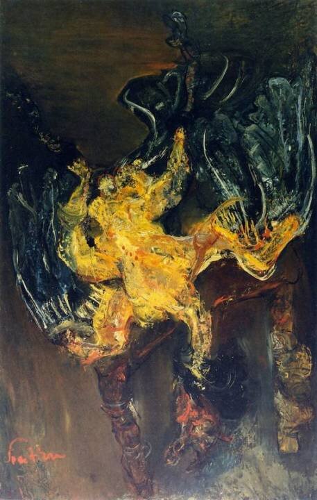 Хаим Сутин. Мертвые птицы. 1925