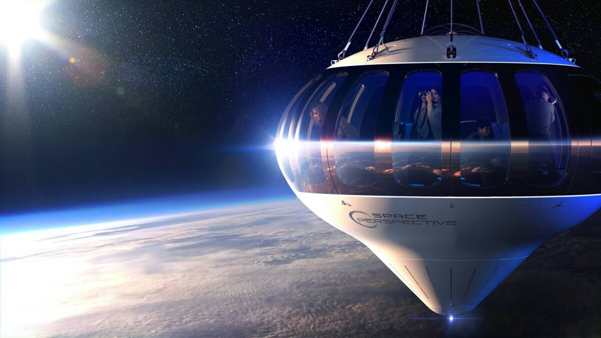 Источник фото:  orlandosentinel.com  Многоразовая капсула от "Space Perspective" 