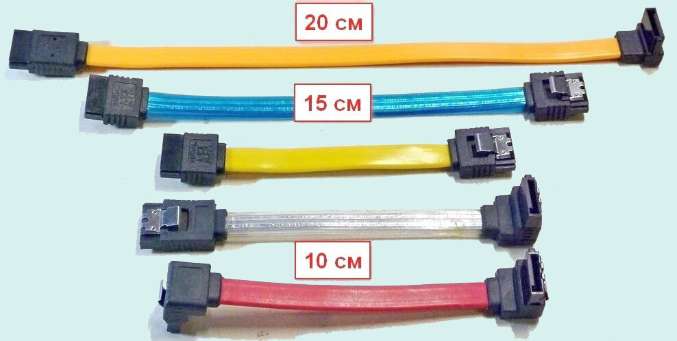Влияние цвета SATA кабеля на скорость работы вашего SSD или HDD.