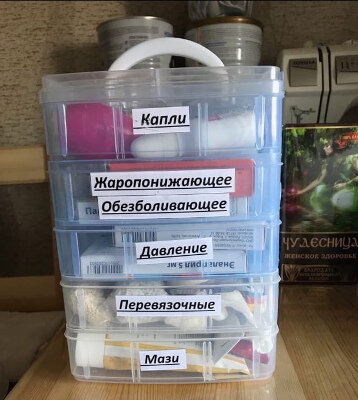 Как организовать домашнюю аптечку
