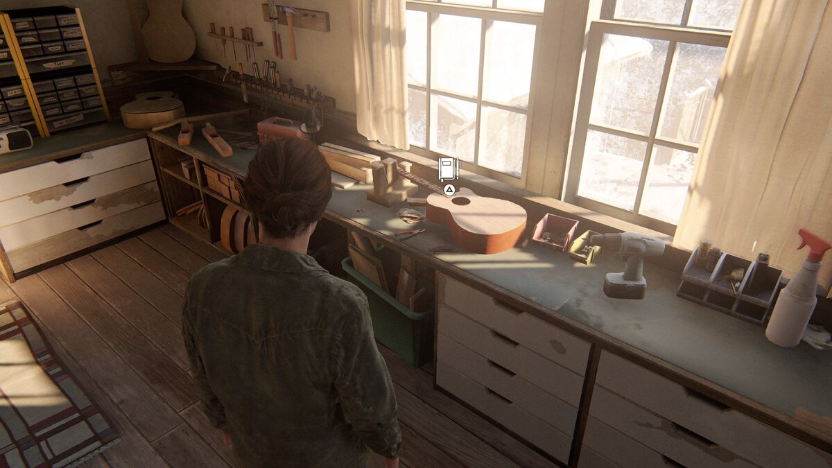 Элли в доме Джоэла