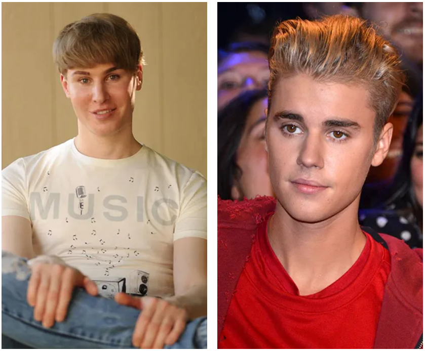 операции чтобы стать похожими на героев. как стать похожим на другого человека. джастин джедлика до и после пластики. как стать похожим на другого человека. европеец стал похож на азиата.