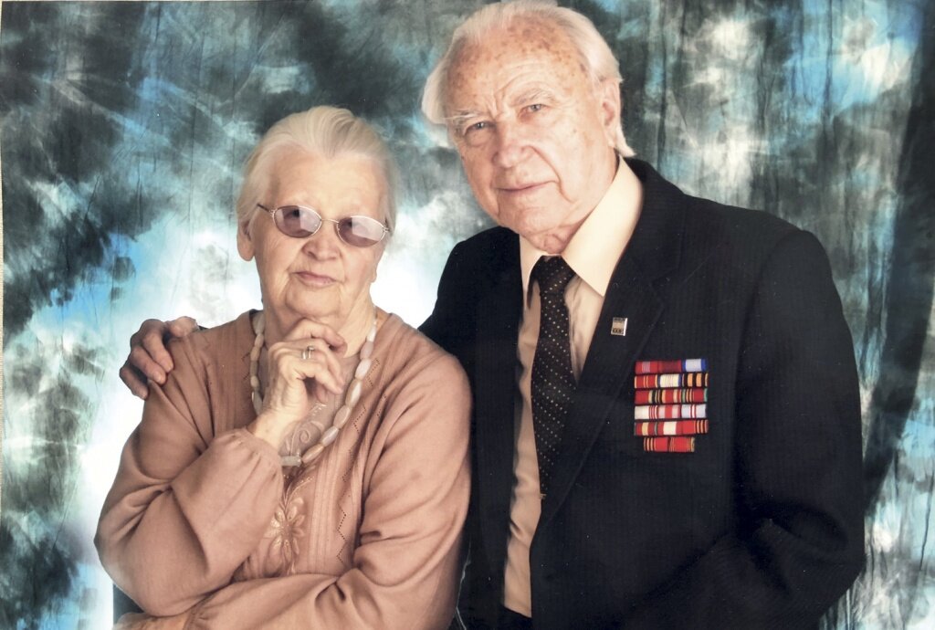 Владилен Хоронько с женой Раисой Хоронько.