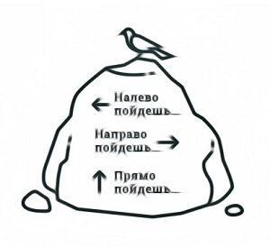 Волшебный клубок, да камень у распутья