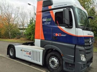 Газодизельный Mercedes Actros, нормы EURO-6
