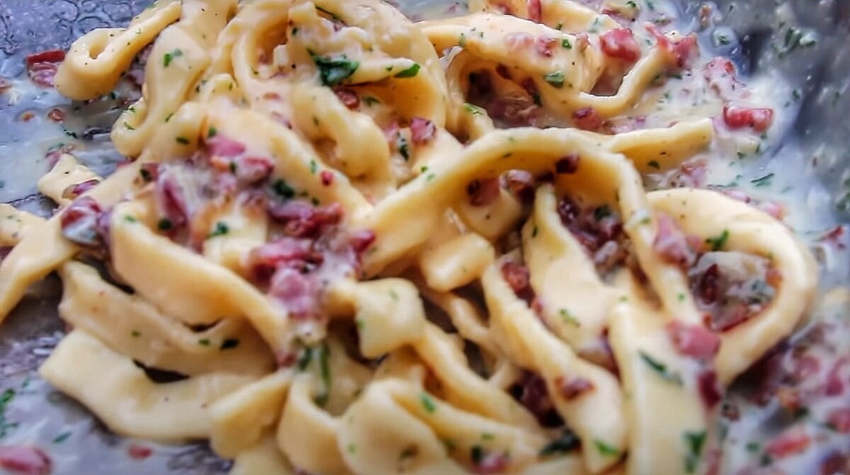 Моя любимая паста корбанара