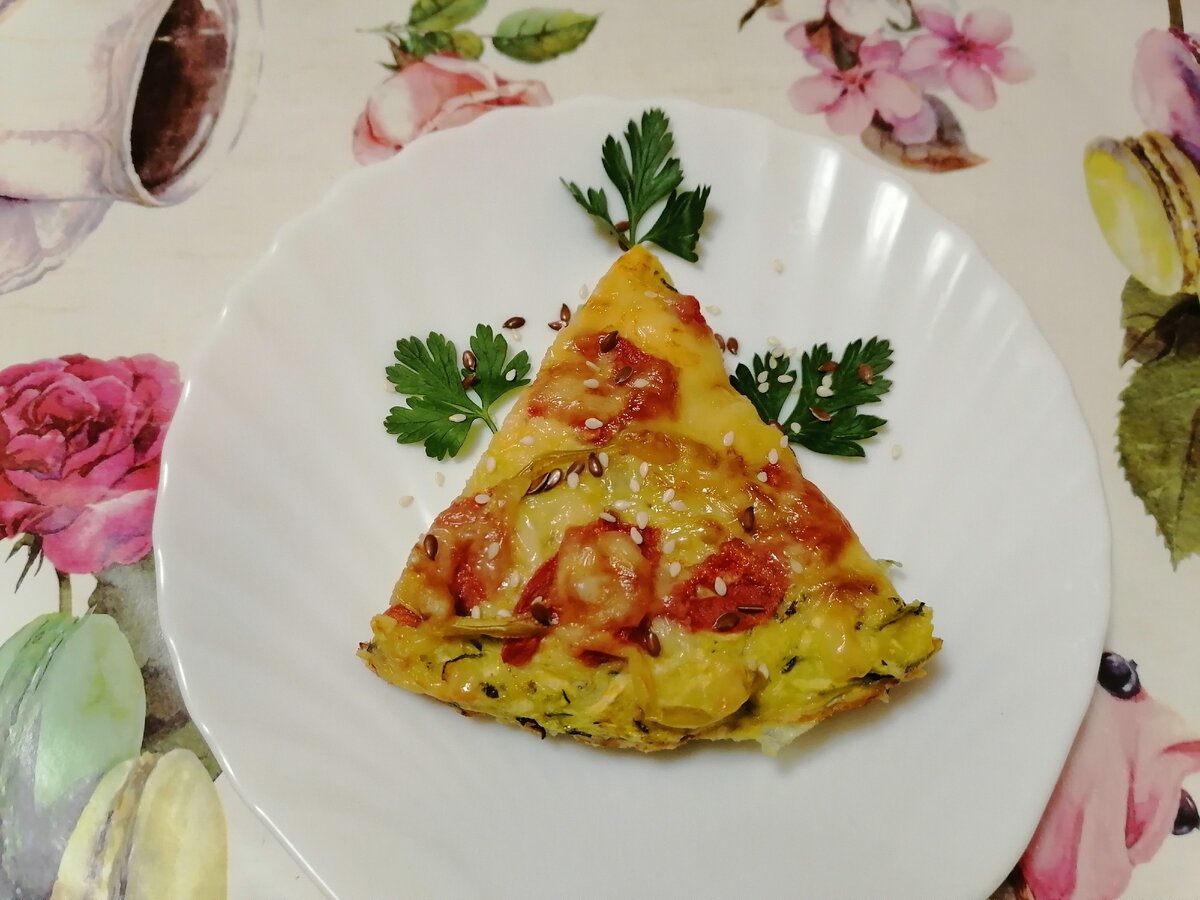 Пицца из кабачков