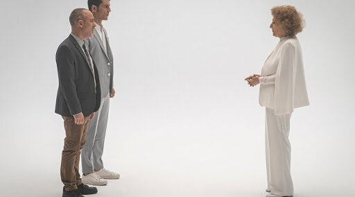 в "небесной канцелярии", кадр из сериала, из интернета