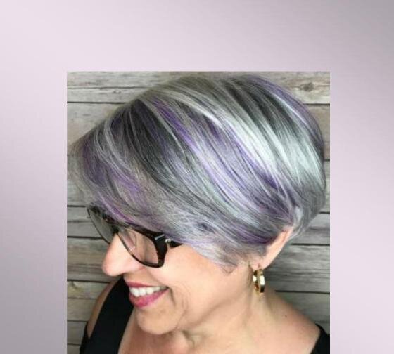 Стрижка для зрелых женщин