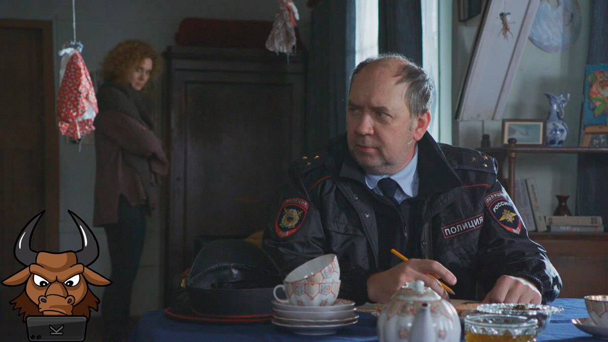 Ирина Горячева и Алексей Симонов. Кадр из фильма «Северное сияние. Ведьмины куклы. Фильм второй»