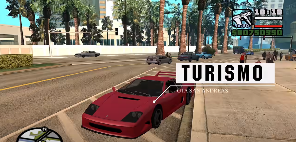 "TURISMO" из игры GTA San Andreas