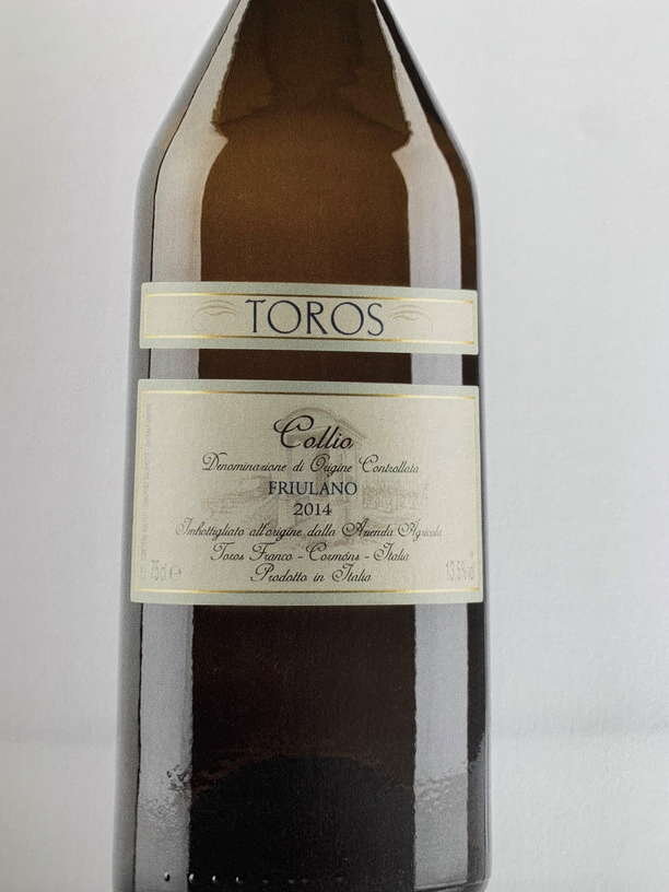 Collio Friulano Bianco DOC.  
