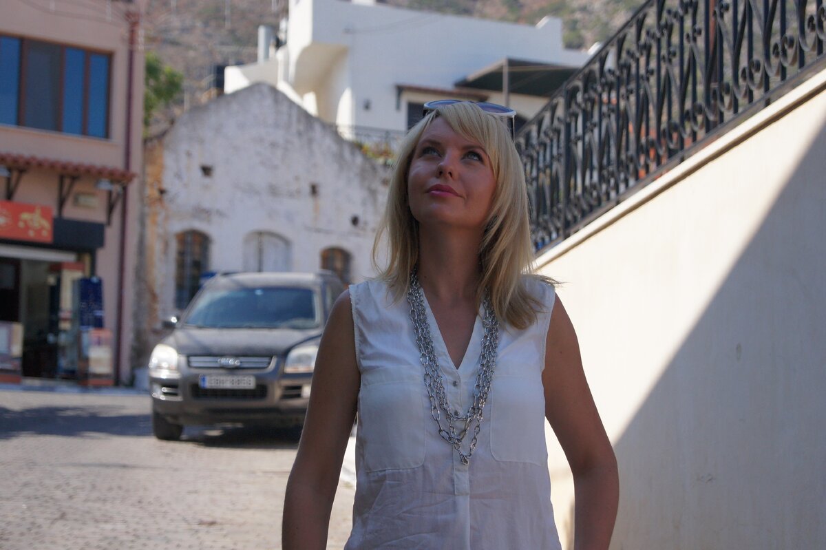 Только переехала, гуляю по деревне Кутулуфари, сентябрь 2014 года (фото из архива автора)