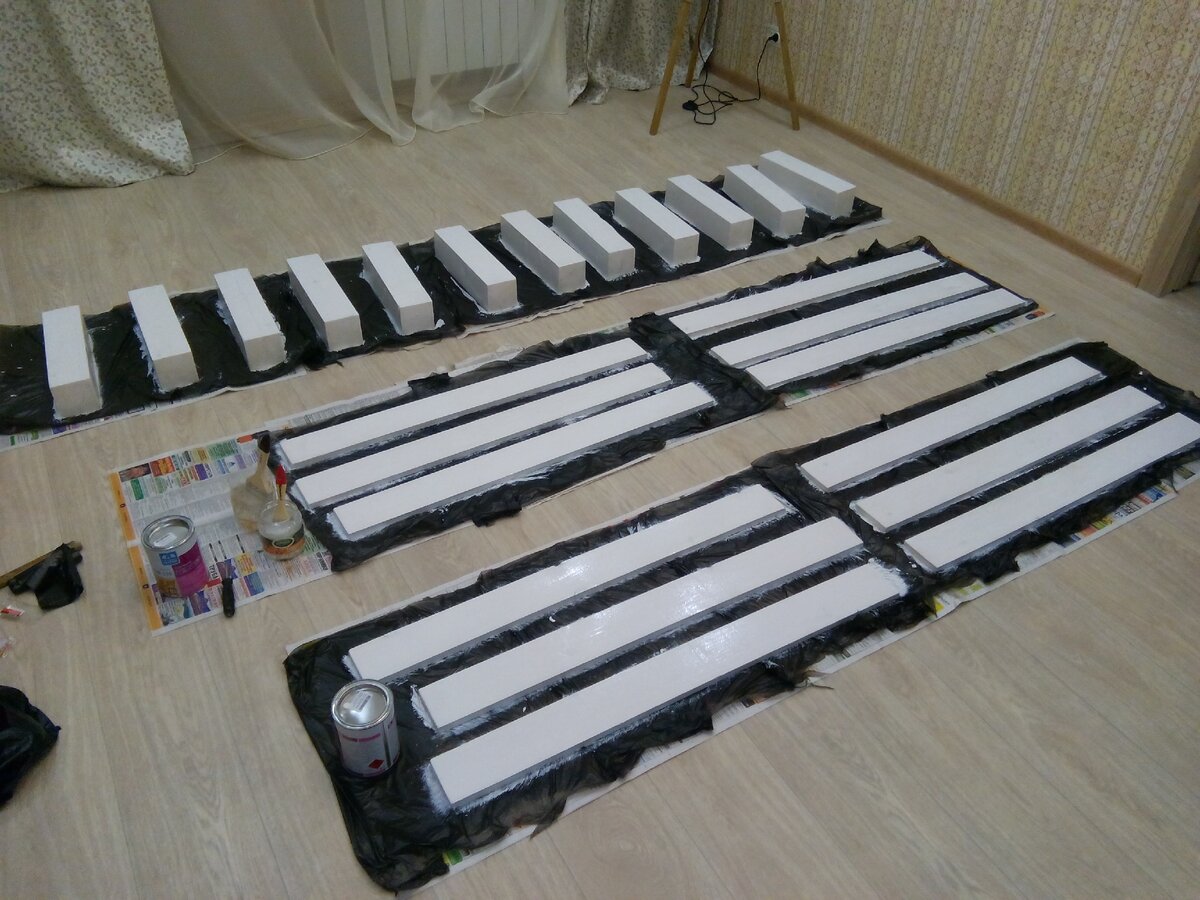 Красим заготовки