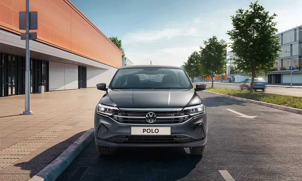 Новый Volkswagen Polo. Вид спереди. Фото с официального сайта