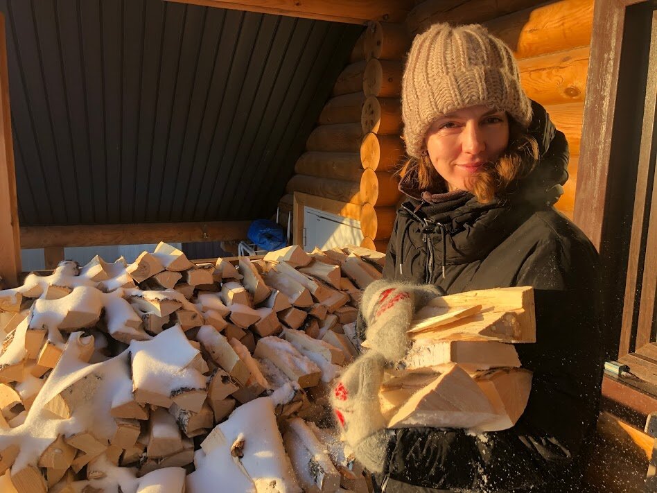 Ясный морозный день