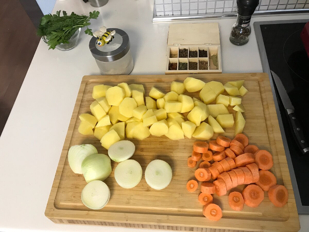 Нарезаем крупно