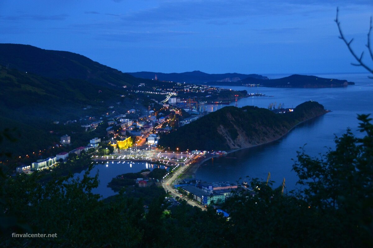 Ночной Петропавловск-Камчатский 