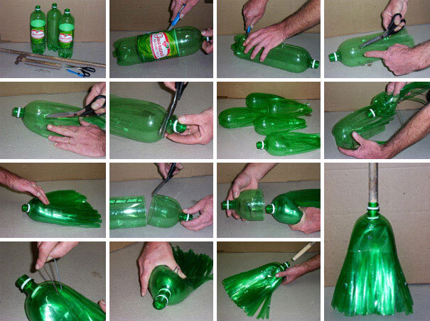 Мастерим новогодние украшения из пластиковых бутылок