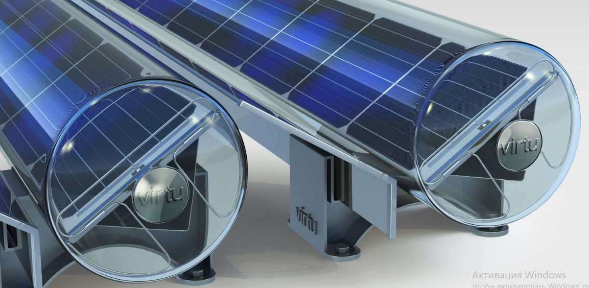 Гибридный коллектор Virtu PVT , https://www.nakedenergy.co.uk/the-product