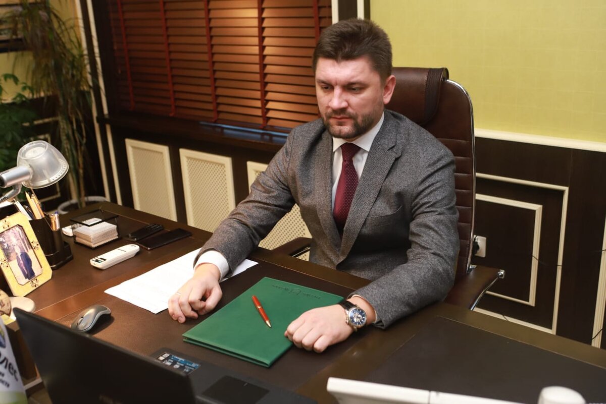 Фото пресс-службы ООО "Лузалес": председатель совета директоров ООО «Лузалес» Руслан Семенюк