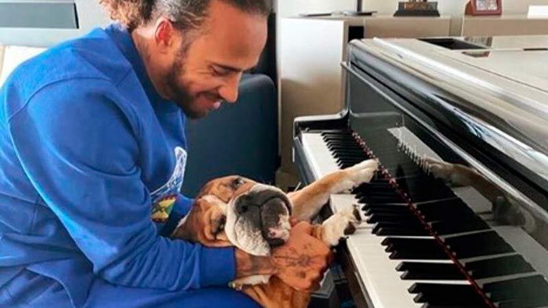 Фото взято из инстаграм. На фото: Льюис Хэмилтон