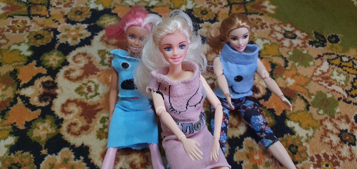 Платья для Барби своими руками