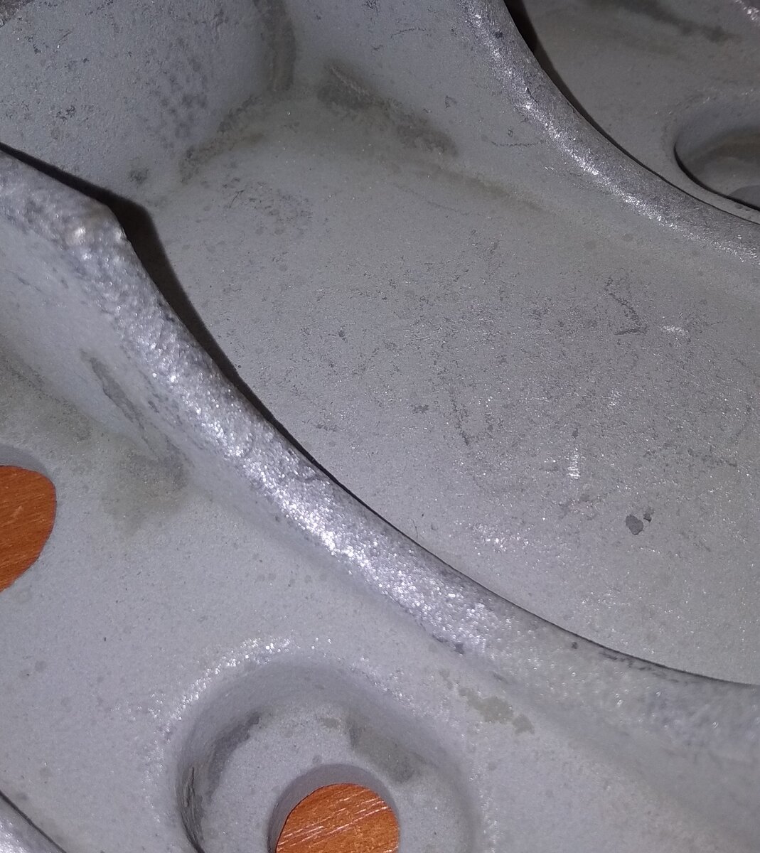 Внешний вид термодиффузионного цинкования