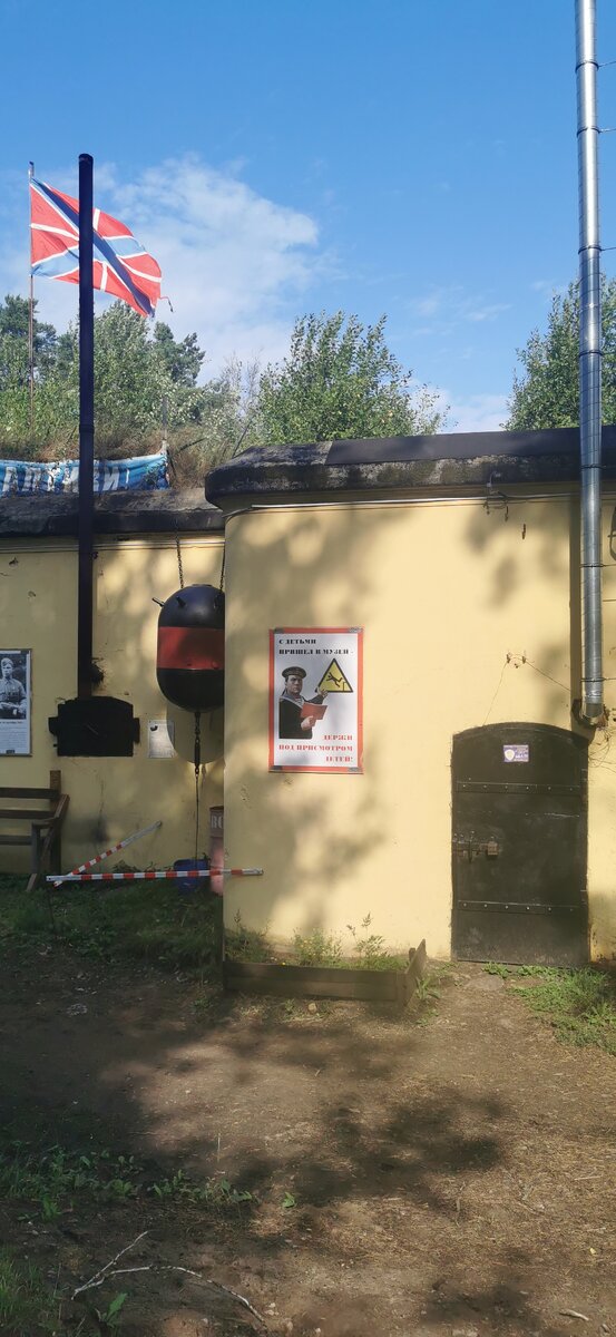 Вход в музей Красная горка